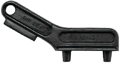 Black Plastic Dek Plate Key