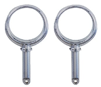Round Type Rowlock Horns Chrome Plated Zinc