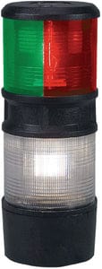 Perko 0200TABDP1 Tri-Color Navigation w/Anchor Light: 12V