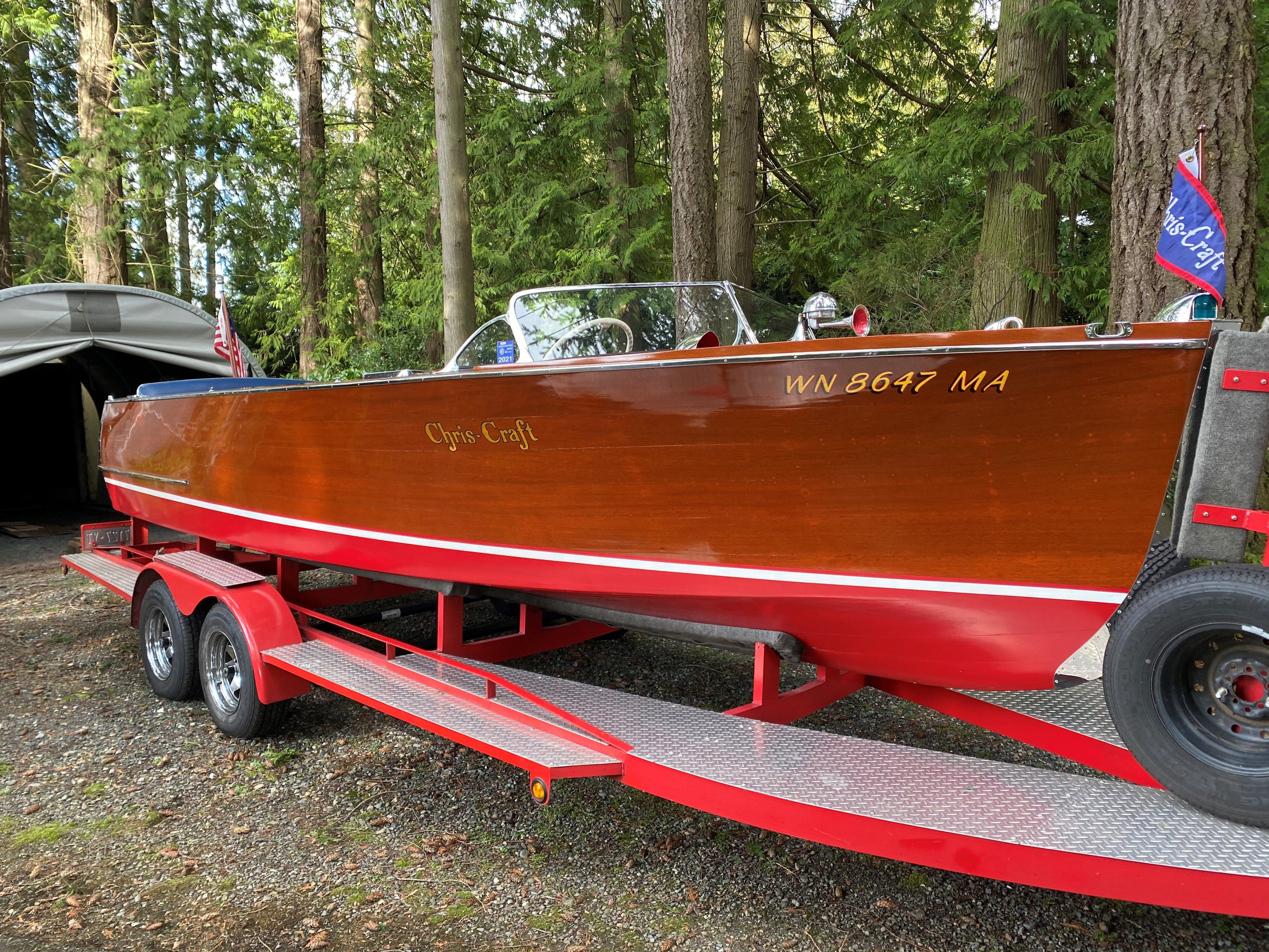 1941 CHRIS-CRAFT 22' DELUXE UTILITY