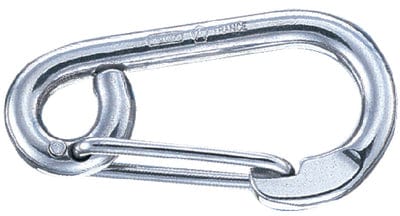 Wichard 2313 Symmetric Carbine Hook With Eye: 1/4" x 2-3/8"