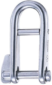 Wichard 81432 Key Pin Halyard Shackle: 3/16"