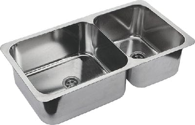 Ambassador S541823UMR Double Rectangle Stainless Steel Sink: Ultra-Mirror