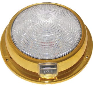 Dr. LED 800149802 Red Mars Dome&trade;: Brass: 5-1/2"