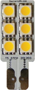 Dr. LED 8001559 Single Sided T5 Wedge Base LED Bulb