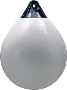 Polyform NB30W A-Series Buoy: White: 8.25" Dia.: 30/case