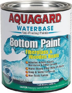 Aquagard 10101 Waterbase Antifouling Paint: Black: Gallon: 2/case