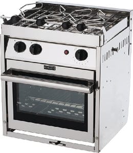 Force 10 FOR63251 Gimballed Gas Galley Range: American Standard: 2 Burner w/Oven
