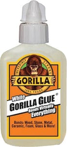 Gorilla White Gorilla Glue: 2 oz.: 10/case