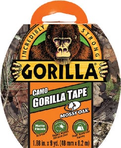 Gorilla Camo Gorilla Tape: 2" x 9 yd: 6/case