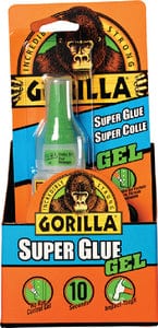 Gorilla Super Glue Gel: 20g.: 10/case