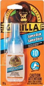Gorilla Super Glue: 20g.: 6/case