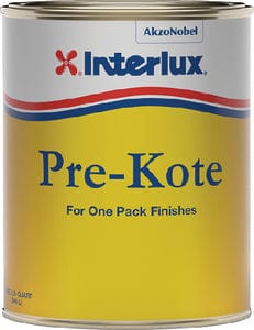 Interlux 4279QTCA Pre-Kote Primer: White: Qt.: 6/case