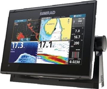 Simrad 00014078002 GO7 XSR Multifunction Display w/C-Map Discover: w/o Transducer