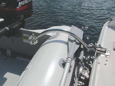 Weaver ARCT1 Transom Arc Davits For Inflatables: 16"-17" Tubes