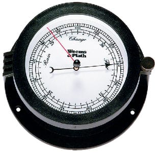 Weems & Plath WAP150700 Bluewater&trade; Collection Barometer: Black Resin