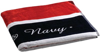 Marine Business Royal Beach Towel w/Pillow: Red/White/Blue