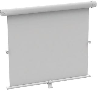 Oceanair Skyshade Cabinshade Cassette Roller Blind: 21-5/8" W x 23-5/8" L: White