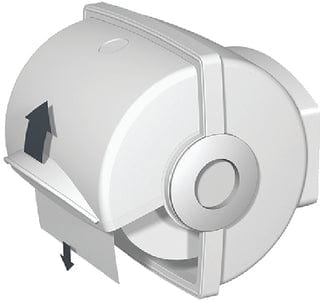 Oceanair Dryroll Toilet Roll Protector: White