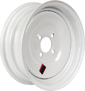 Loadstar Solid Center Steel Wheel (Rim): White