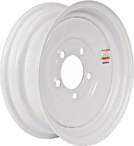Loadstar Solid Center Steel Wheel (Rim): White