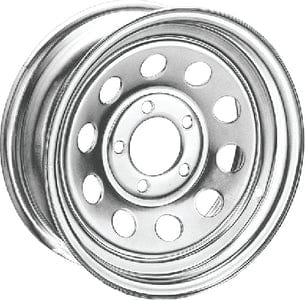 loadstar Modular Steel Wheel (Rim) w/Rivets: Chrome