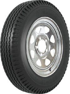 Loadstar Bias Tire and Wheel (Rim) Assembly  530-12 5 Hole 4 Ply