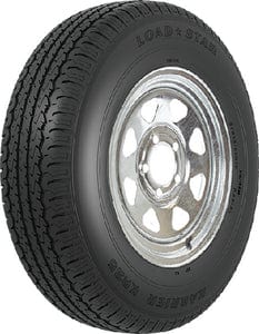Loadstar Radial Tire and Wheel (Rim) Assembly ST215/75R-14 5 Hole C Ply