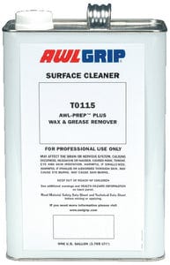 Awl-Prep Wax & Grease Remover: Gal.