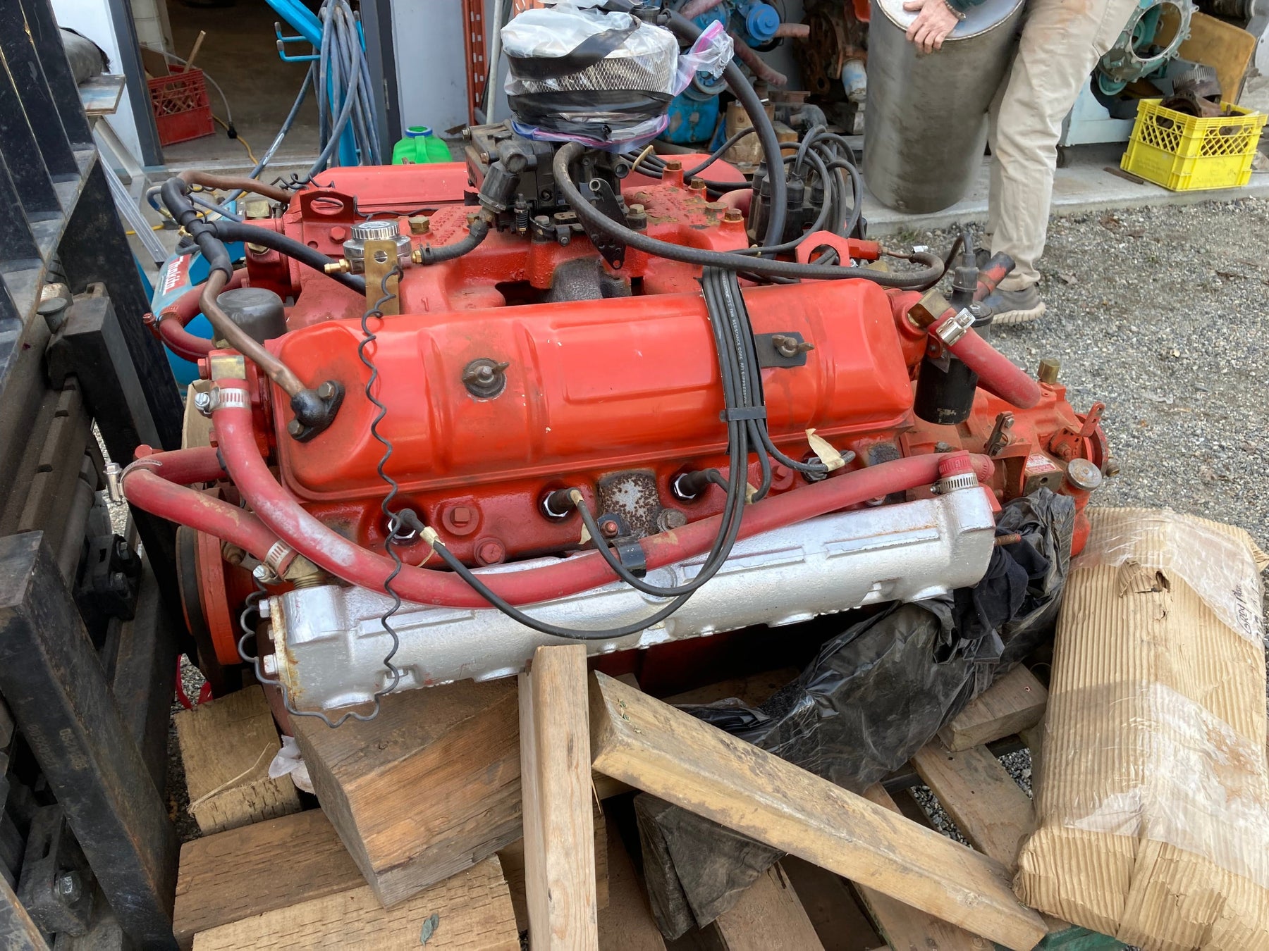 Gray Marine AMC 327 - V8 Engine