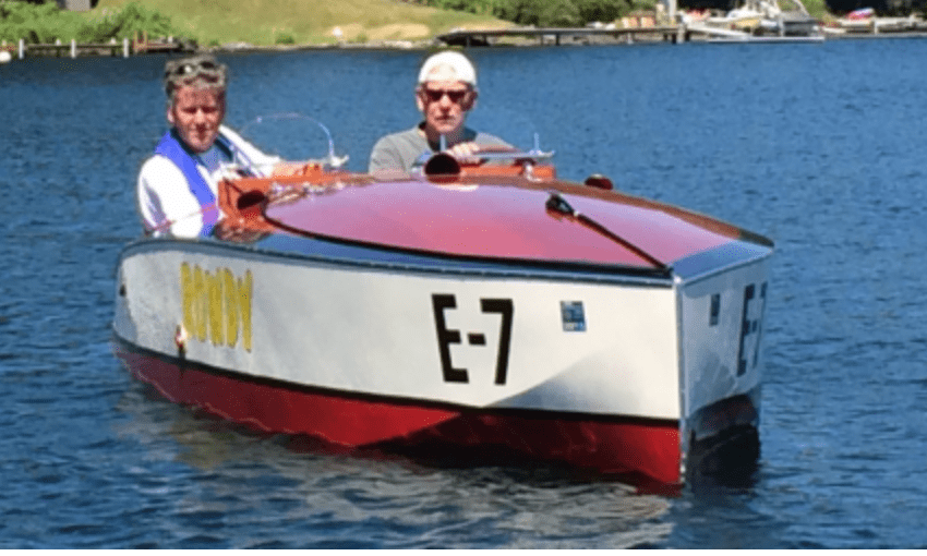 1935 VENTNOR 17' Single Step Raceboat