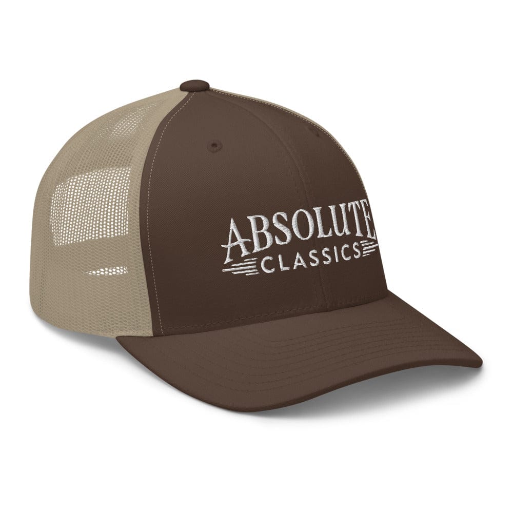 Absolute Classics Embroidered Logo Snap Back Hat