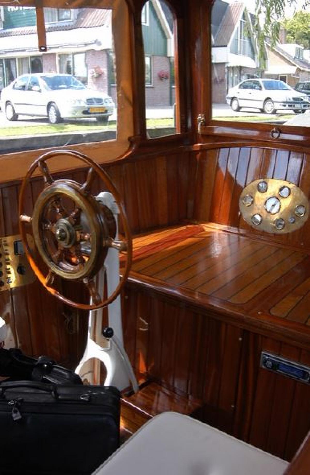 Classic Wooden Boat for Sale -  1910 DUTCH SALON BOAT