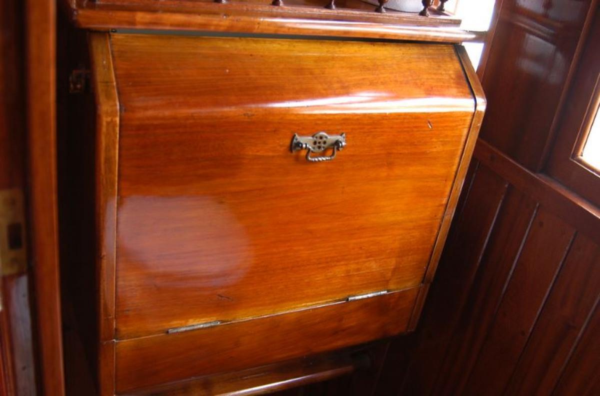 Classic Wooden Boat for Sale -  1910 DUTCH SALON BOAT