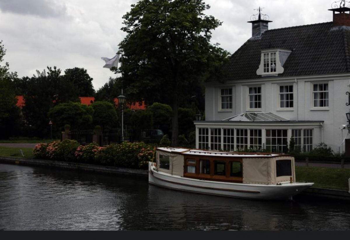 Classic Wooden Boat for Sale -  1910 DUTCH SALON BOAT