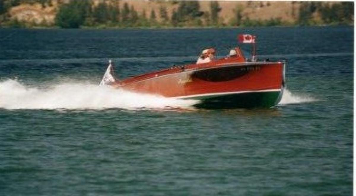 Classic Wooden Boat for Sale -  1926 JONES HACKER 24'