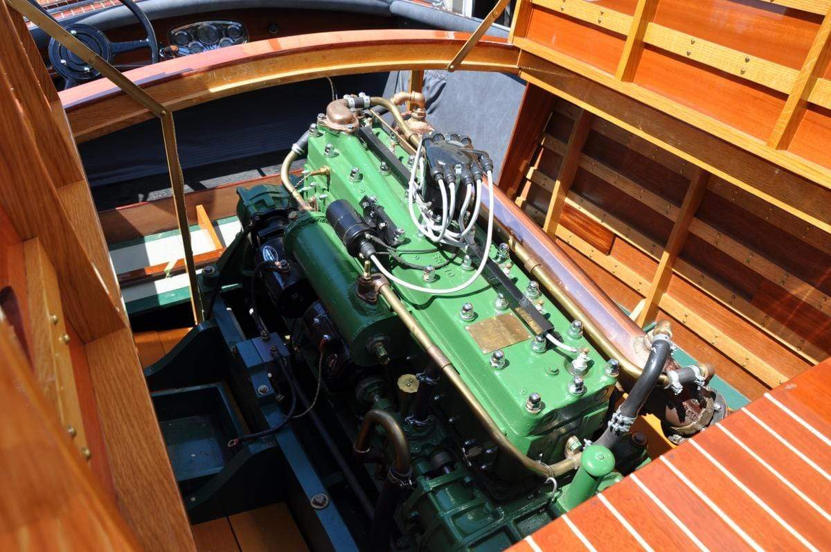 Classic Wooden Boat for Sale -  1931 DODGE 21'6" Split Cockpit Runabout