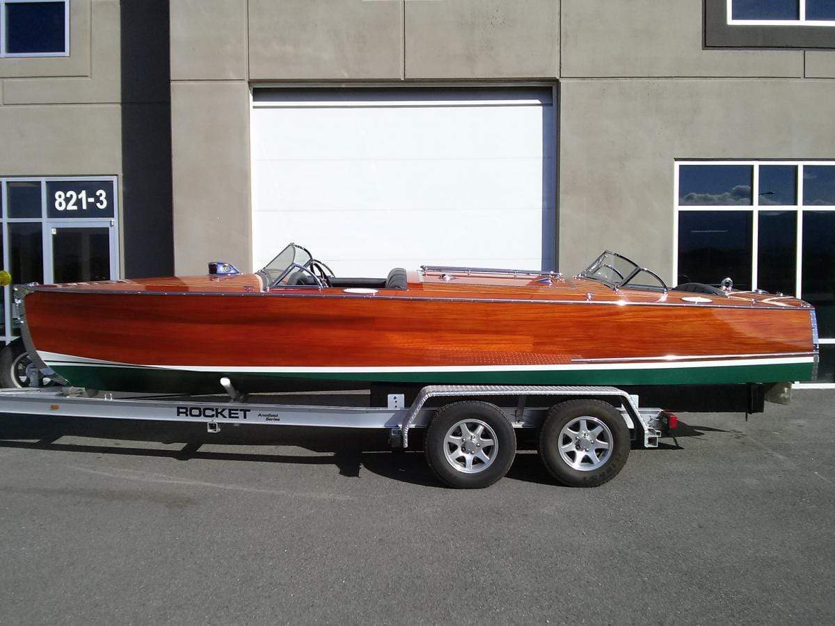 Classic Wooden Boat for Sale -  1931 DODGE 21'6" Split Cockpit Runabout