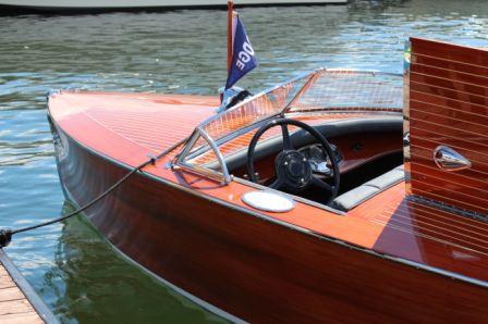 Classic Wooden Boat for Sale -  1931 DODGE 21'6" Split Cockpit Runabout