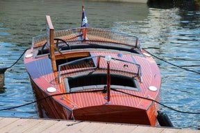Classic Wooden Boat for Sale -  1931 DODGE 21'6" Split Cockpit Runabout