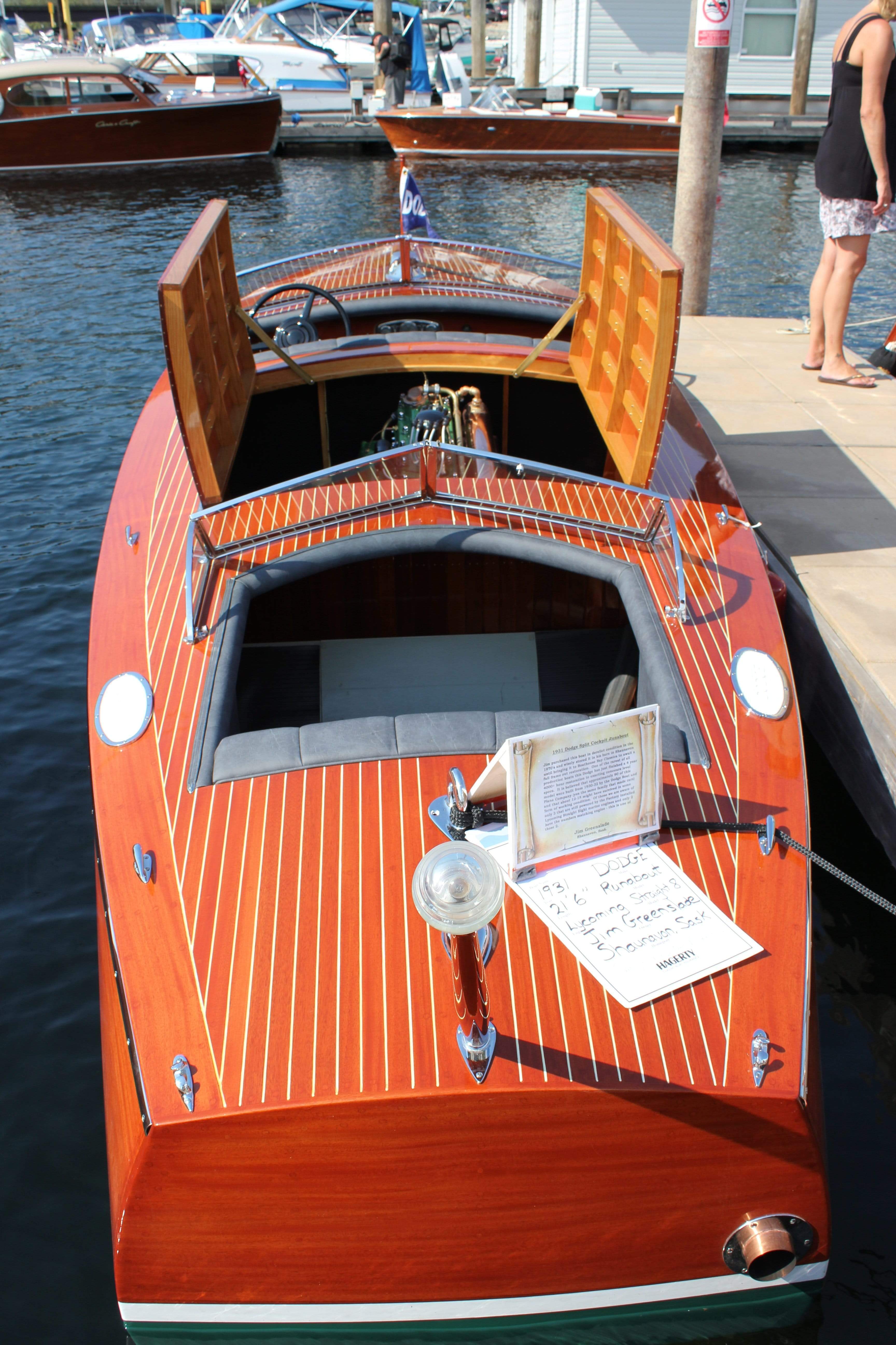 Classic Wooden Boat for Sale -  1931 DODGE 21'6