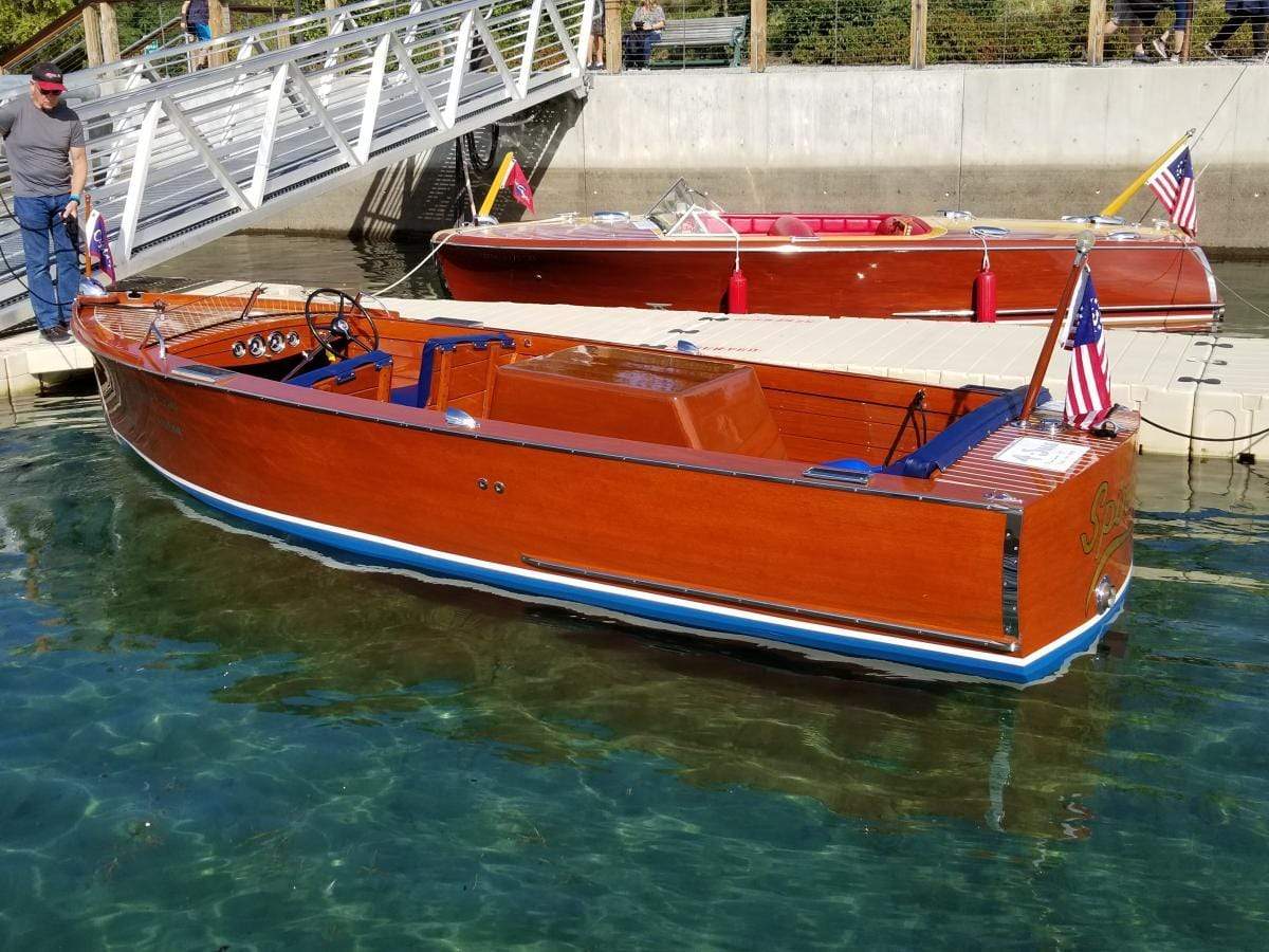 Classic Wooden Boat for Sale -  1941 CHRIS-CRAFT 18' DELUXE UTILITY RUNABOUT