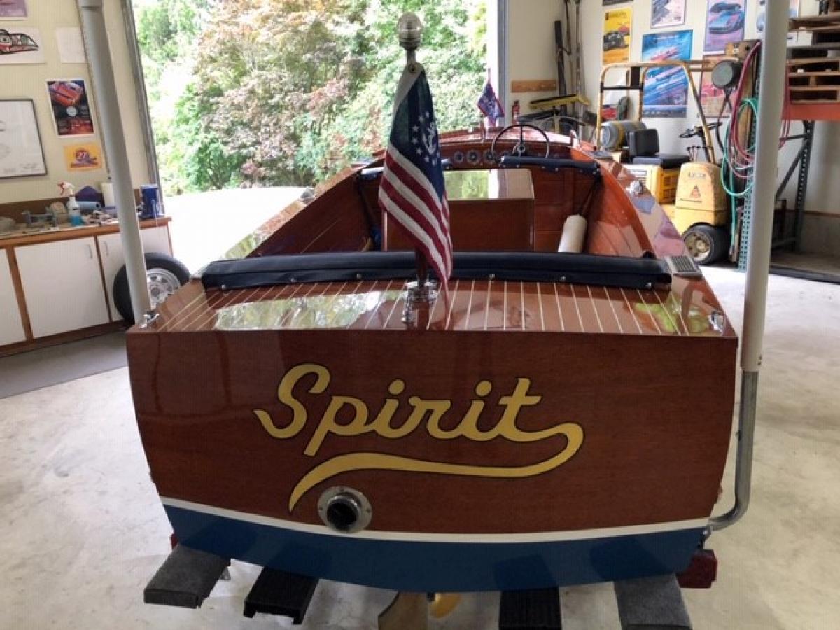Classic Wooden Boat for Sale -  1941 CHRIS-CRAFT 18' DELUXE UTILITY RUNABOUT
