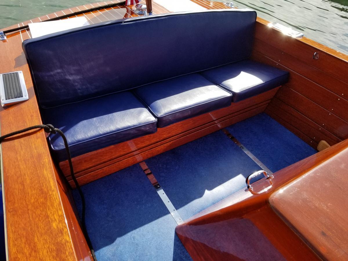 Classic Wooden Boat for Sale -  1941 CHRIS-CRAFT 18' DELUXE UTILITY RUNABOUT