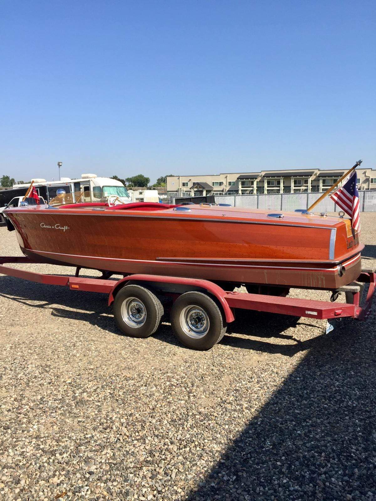 Classic Wooden Boat for Sale -  1951 CHRIS CRAFT 20' RIVIERA