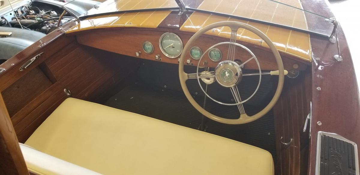 Classic Wooden Boat for Sale -  1952 CENTURY RESORTER 16' - Modified
