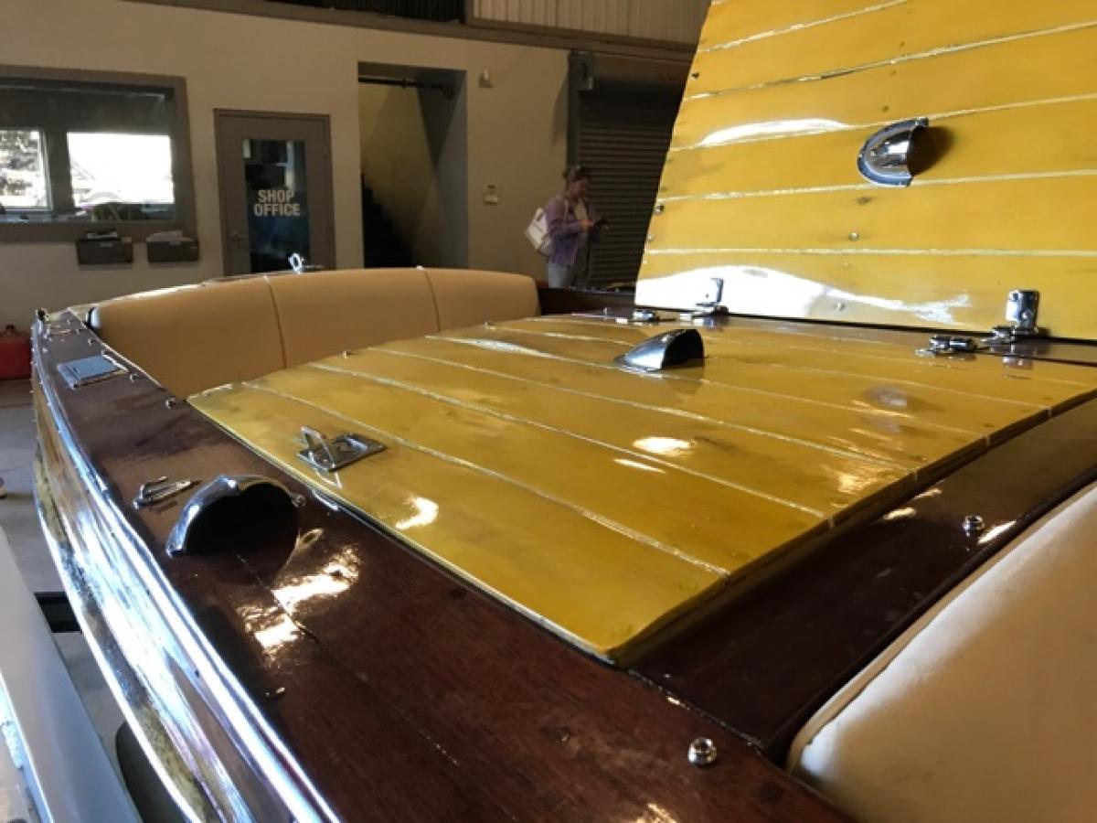 Classic Wooden Boat for Sale -  1952 CENTURY RESORTER 16' - Modified