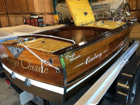 Classic Wooden Boat for Sale -  1952 CENTURY RESORTER 16' - Modified