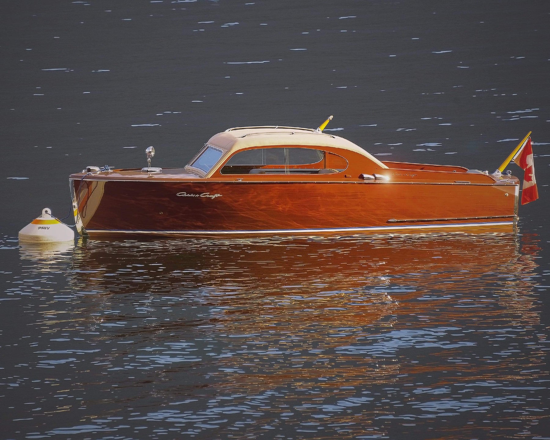 Classic Wooden Boat for Sale -  1954 CHRIS CRAFT 22' CUSTOM SEDAN