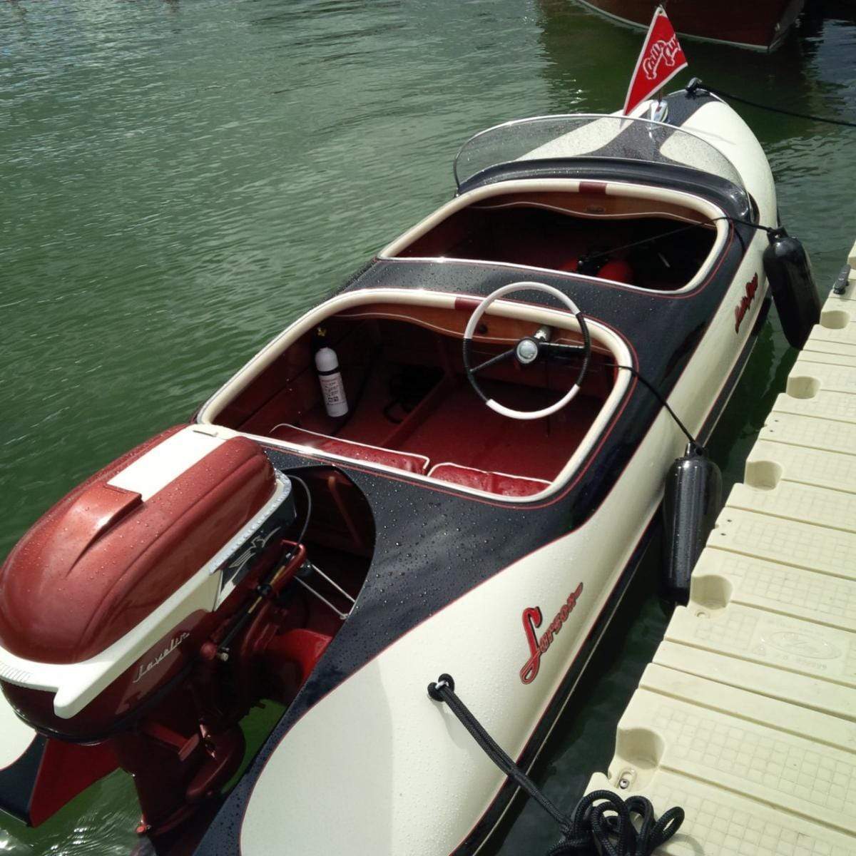 Classic Wooden Boat for Sale -  1956 LARSON - FALLS FLYER 14'